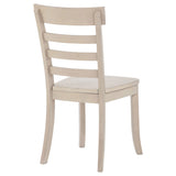 Orrison Linen Ladder Back Dining Side Chair (Set of 2) - Ornate Home