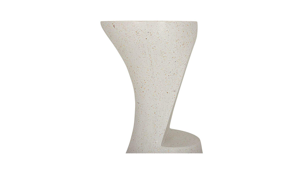 Orrix White Outdoor Barstool - Ornate Home