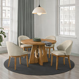 Orsino Walnut Arm Chair (Set of 2) - Ornate Home