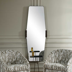 Orson Bronze/Brown Mid-Century Tall Mirror - Ornate Home