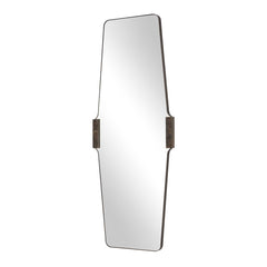 Orson Bronze/Brown Mid-Century Tall Mirror - Ornate Home