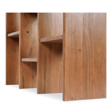Orson Brown Bookcase - Ornate Home