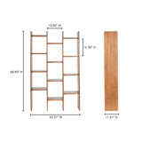 Orson Brown Bookcase - Ornate Home