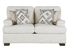 Orson Cream Loveseat - Ornate Home