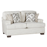 Orson Cream Loveseat - Ornate Home