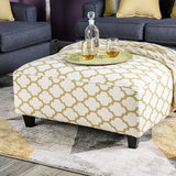 Orson Ivory Ottoman - Ornate Home