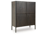 Orsonal Espresso Brown Accent Cabinet (Online Special Price) - Ornate Home