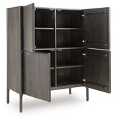 Orsonal Espresso Brown Accent Cabinet (Online Special Price) - Ornate Home