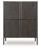 Orsonal Espresso Brown Accent Cabinet (Online Special Price) - Ornate Home