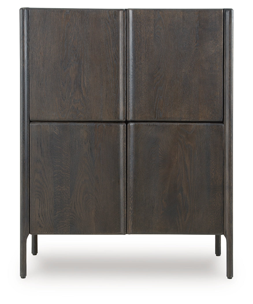 Orsonal Espresso Brown Accent Cabinet (Online Special Price) - Ornate Home