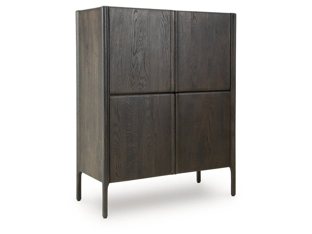 Orsonal Espresso Brown Accent Cabinet - Ornate Home