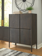 Orsonal Espresso Brown Accent Cabinet - Ornate Home