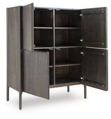 Orsonal Espresso Brown Accent Cabinet - Ornate Home