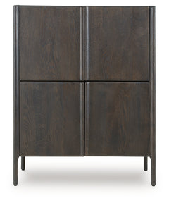 Orsonal Espresso Brown Accent Cabinet - Ornate Home