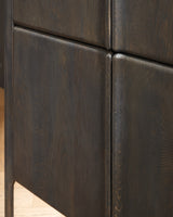 Orsonal Espresso Brown Accent Cabinet - Ornate Home