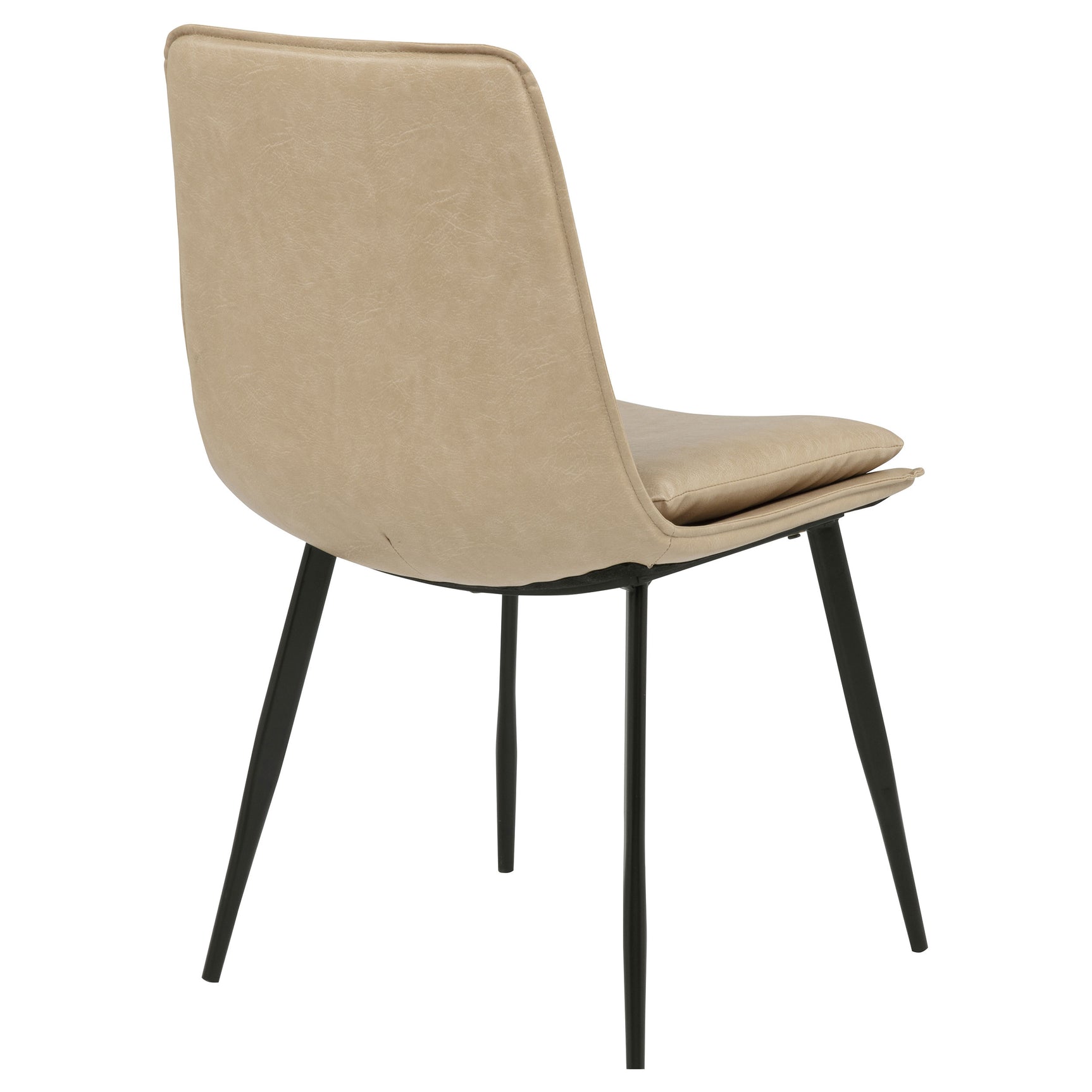 Ortega Tan Upholstered Dining Side Chair (Set of 2) - Ornate Home