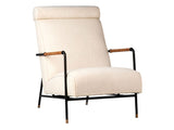Ortiz Cream Occasional Chair - Ornate Home