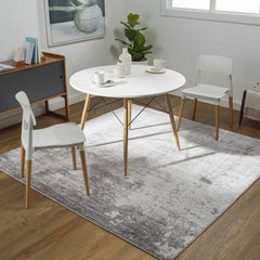 Ortonville Abstract Gray Rug - Ornate Home