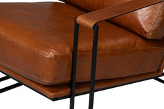 Oryan Brown Chair - Ornate Home