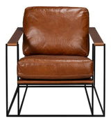 Oryan Brown Chair - Ornate Home