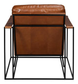 Oryan Brown Chair - Ornate Home