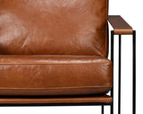 Oryan Brown Chair - Ornate Home