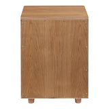 Osamu Natural Oak Nightstand - Ornate Home