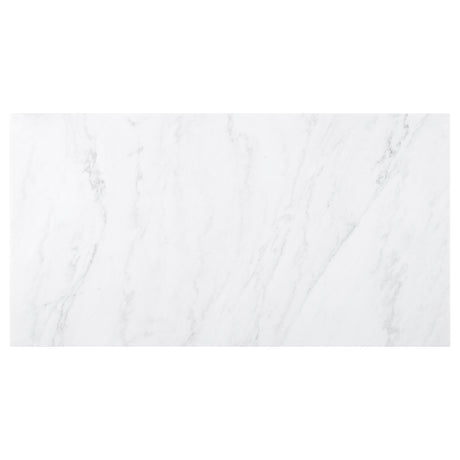 Osborne Rustic Espresso 72-inch Marble Top Dining Table - Ornate Home