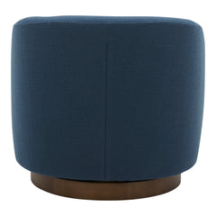 Oscy Dark Atlantic Swivel Chair - Ornate Home