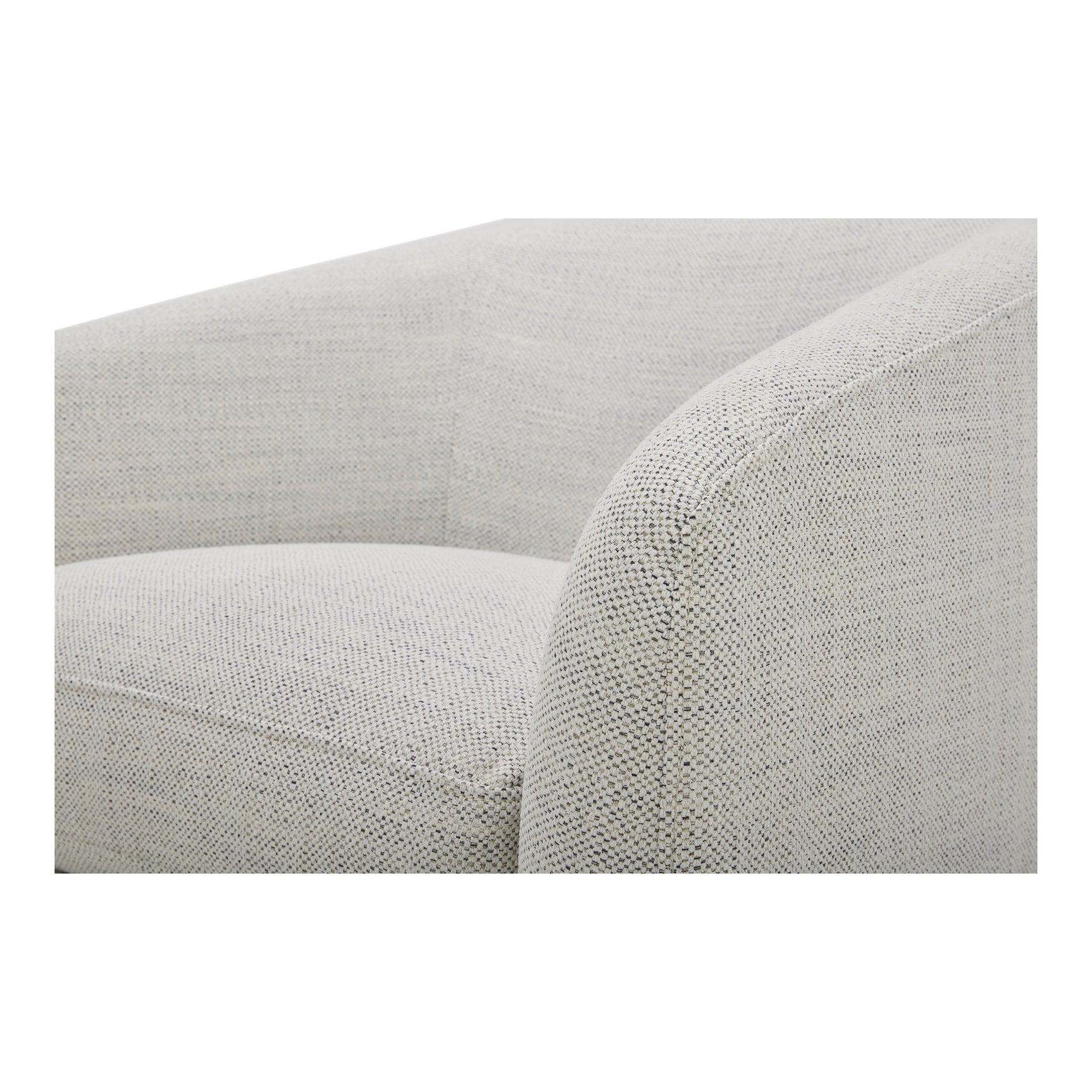 Oscy Splashed White Swivel Chair - Ornate Home