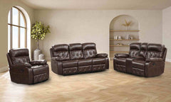 Osias Brown Loveseat - Ornate Home