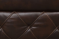 Osias Brown Sofa & Loveseat  and  Chair - Ornate Home