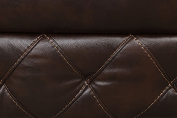 Osias Brown Sofa & Loveseat  and  Chair - Ornate Home