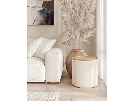 Oskar Barley Lift Top Round End Table - Ornate Home