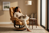 Oslo Euro Recliner w/ Ottoman - Ornate Home