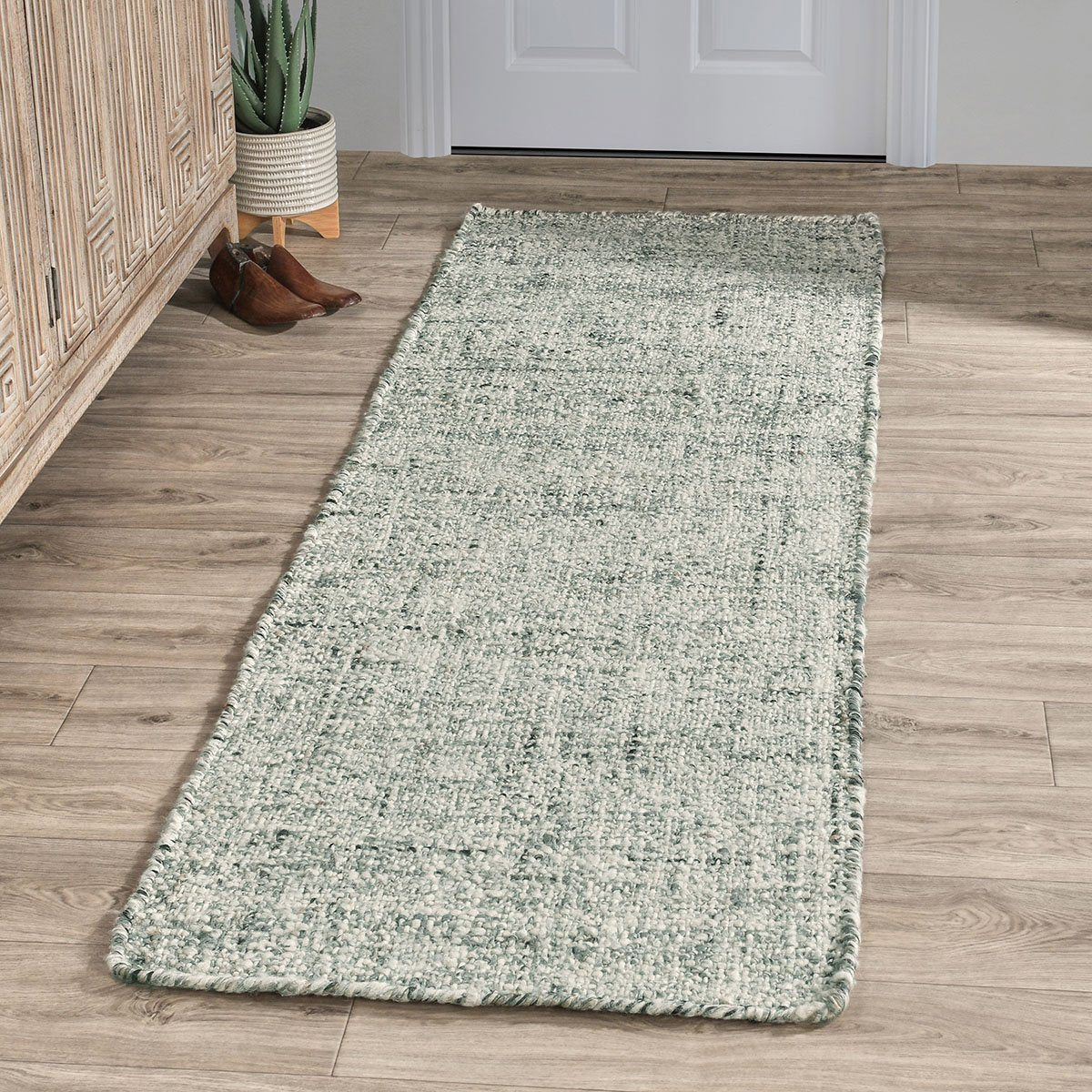 Oslo Fog Gray 2.6'x8' Rug - Ornate Home