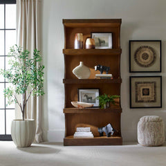 Osrick Woodtone Modern Etagere - Ornate Home
