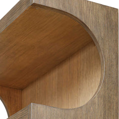 Osrick Woodtone Modern Etagere - Ornate Home