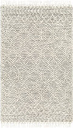 Ossun Wool Rug with Tassels - Ornate Home