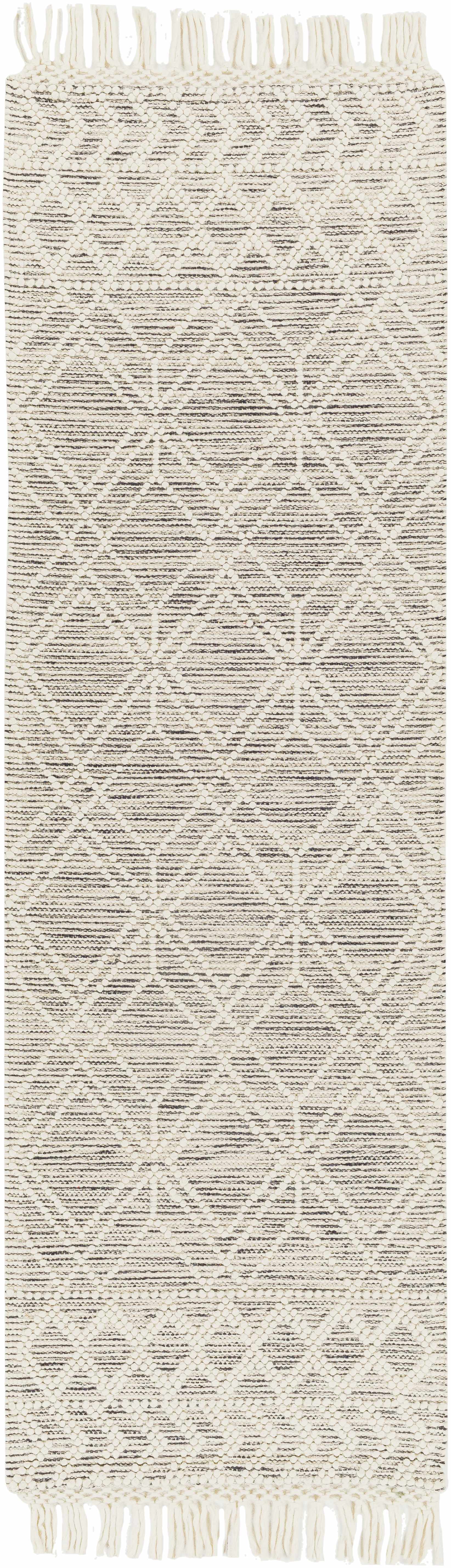 Ossun Wool Rug with Tassels - Ornate Home