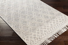 Ossun Wool Rug with Tassels - Ornate Home