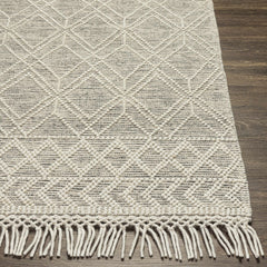 Ossun Wool Rug with Tassels - Ornate Home