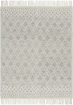Ossun Wool Rug with Tassels - Ornate Home