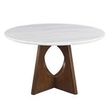 Ostbirk Walnut 5 Pc. Dining Table Set