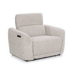 Ostend Gray Power Recliner - Ornate Home