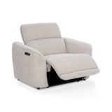 Ostend Gray Power Recliner - Ornate Home