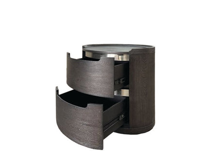 Osterley Black Nightstand - Ornate Home