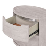 Osterley Light Gray Nightstand - Ornate Home