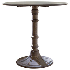Oswego Bronze Round 30-inch Bistro Dining Table - Ornate Home