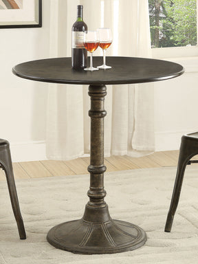 Oswego Bronze Round 30-inch Bistro Dining Table - Ornate Home